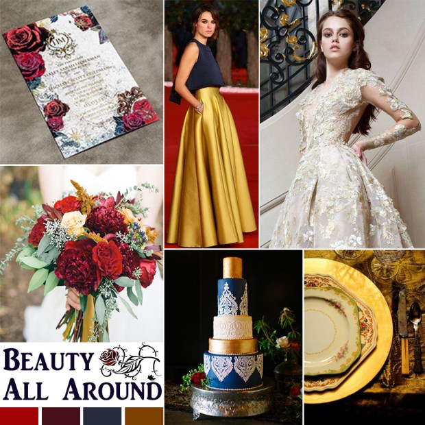 Beauty and the Beast Inspired Wedding Fairytale wedding by Atlanta wedding planner Injinnyous