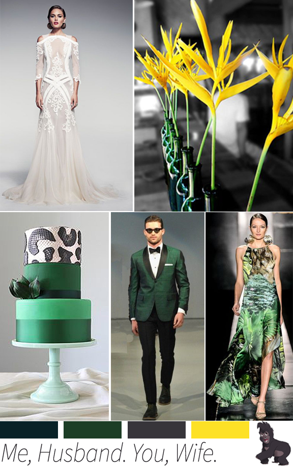 Disney Fairytale Wedding. Tarzan inspired wedding by Atlanta event planner Injinnyous